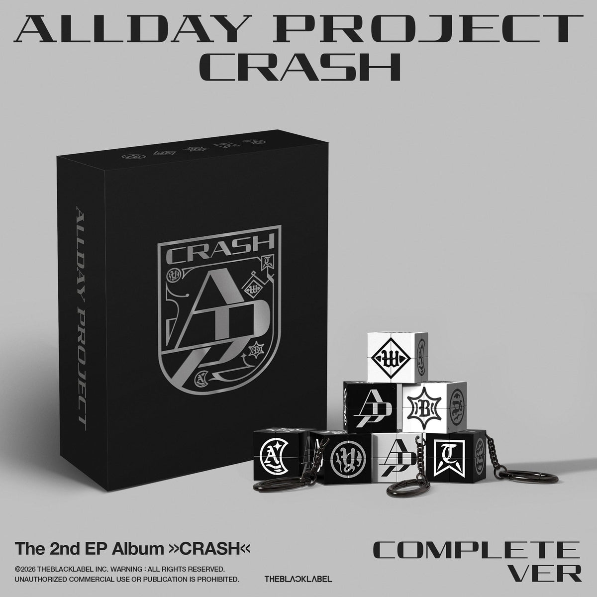 ALLDAY PROJECT ALLDAY PROJECT - 2nd EP Album [CRASH] COMPLETE Ver. - kuva 1