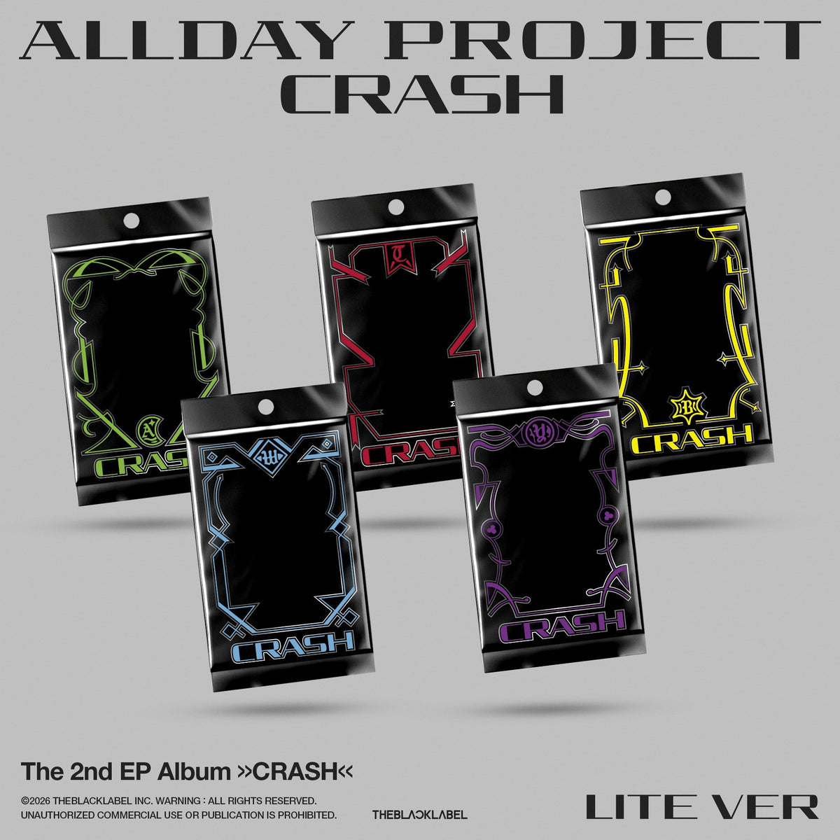 ALLDAY PROJECT ALLDAY PROJECT - 2nd EP Album [CRASH] LITE Ver. - kuva 1