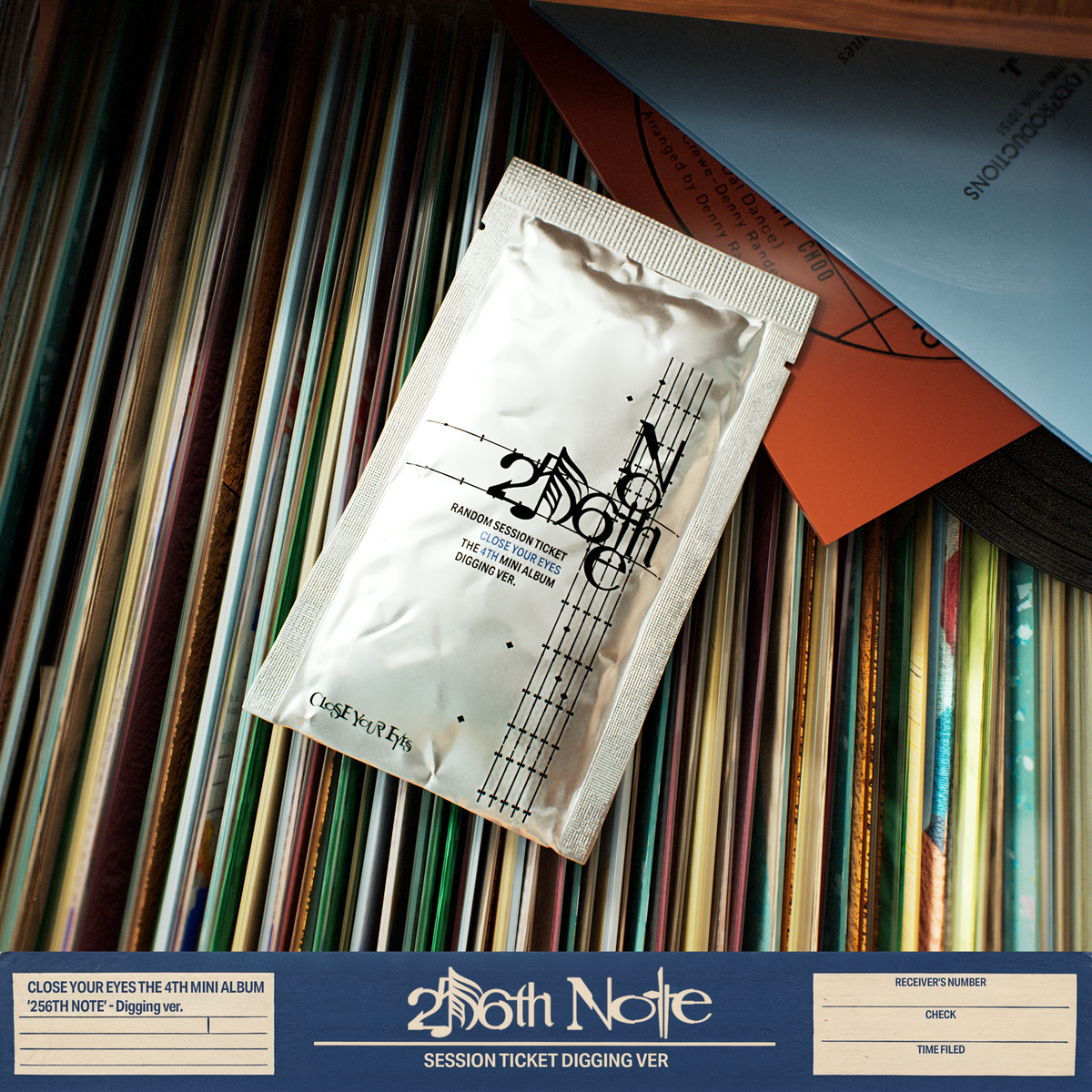 CLOSE YOUR EYES CLOSE YOUR EYES - 4th Mini Album [256th Note] Digging Ver. - kuva 1