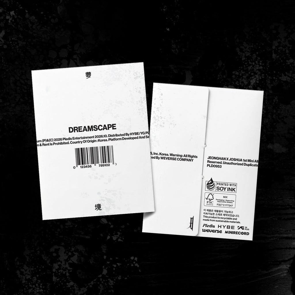 JEONGHAN X JOSHUA (SEVENTEEN) JEONGHAN X JOSHUA (SEVENTEEN) - 1st Mini Album [DREAMSCAPE] Weverse Albums Ver. - kuva 1