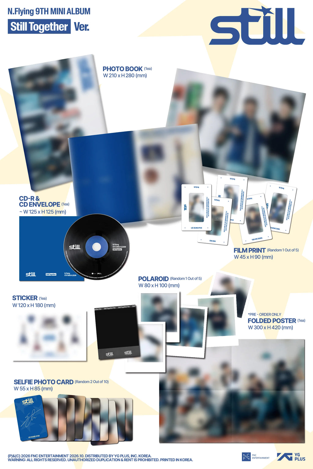 N.Flying - 9th Mini Album [Still] Photobook Ver.