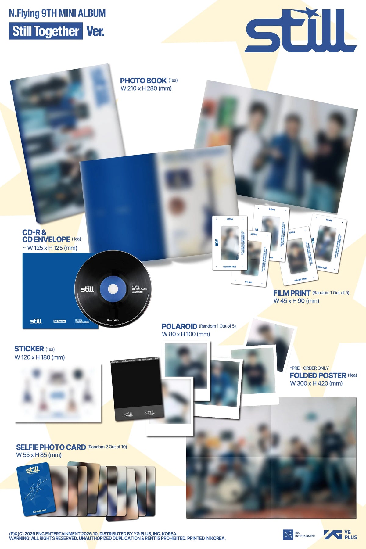 N.Flying - 9th Mini Album [Still] Photobook Ver.