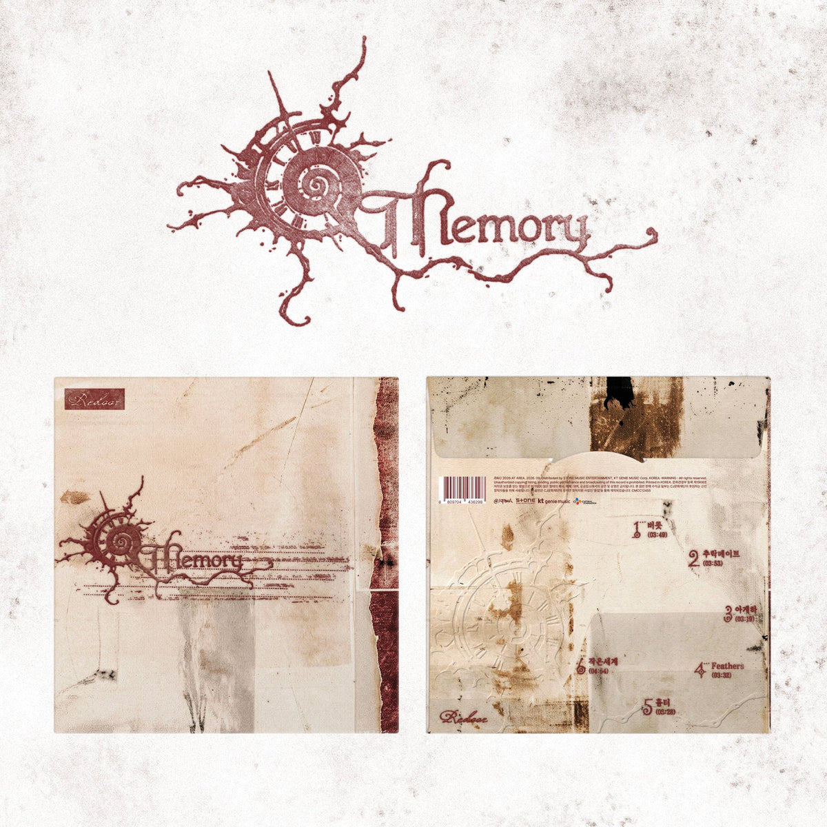 Redoor Redoor - 4th Mini Album [Memory] - kuva 1