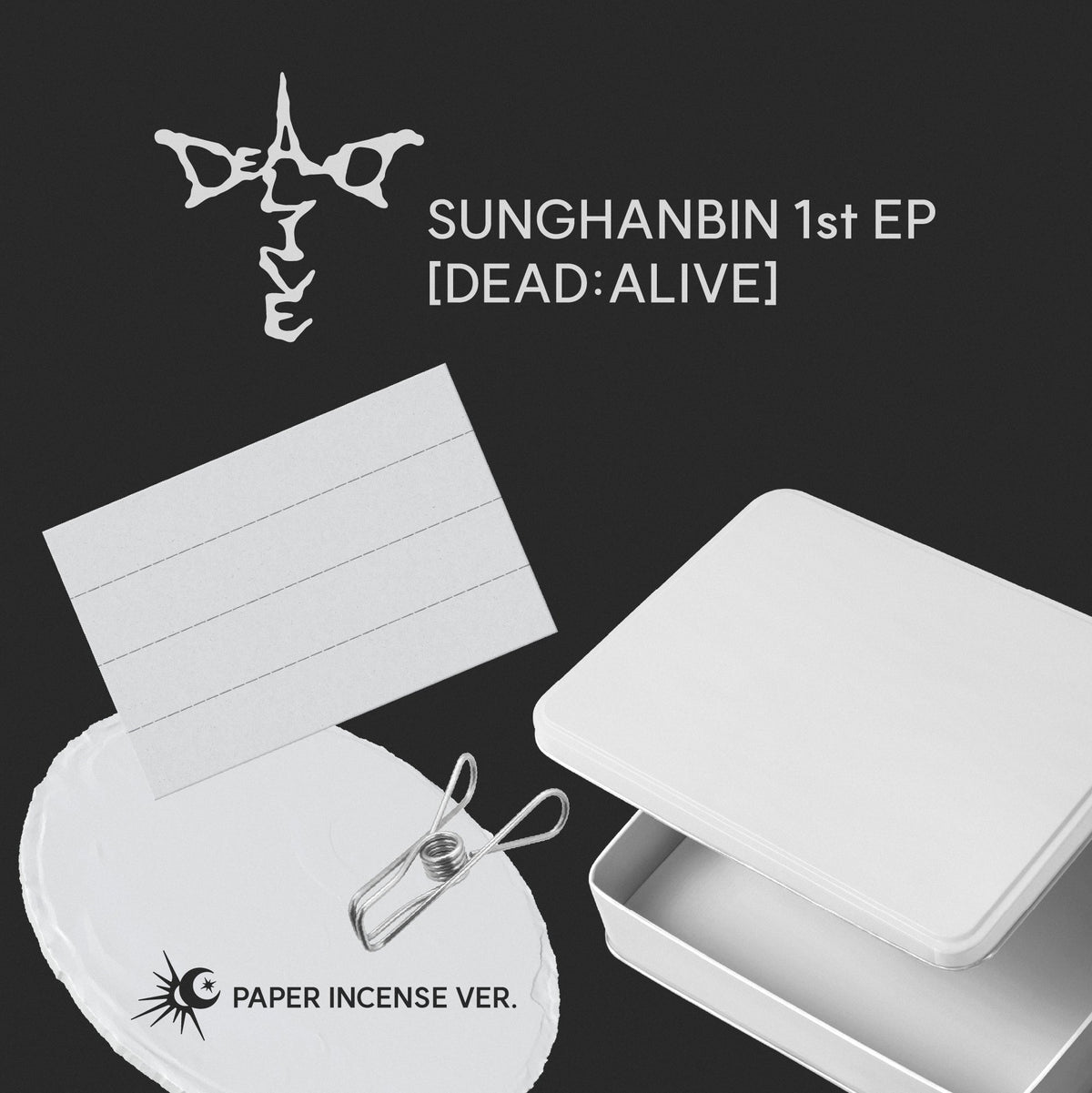 SUNGHANBIN (ZEROBASEONE) SUNGHANBIN - 1st EP [DEAD:ALIVE] Paper Incense Ver. - kuva 1