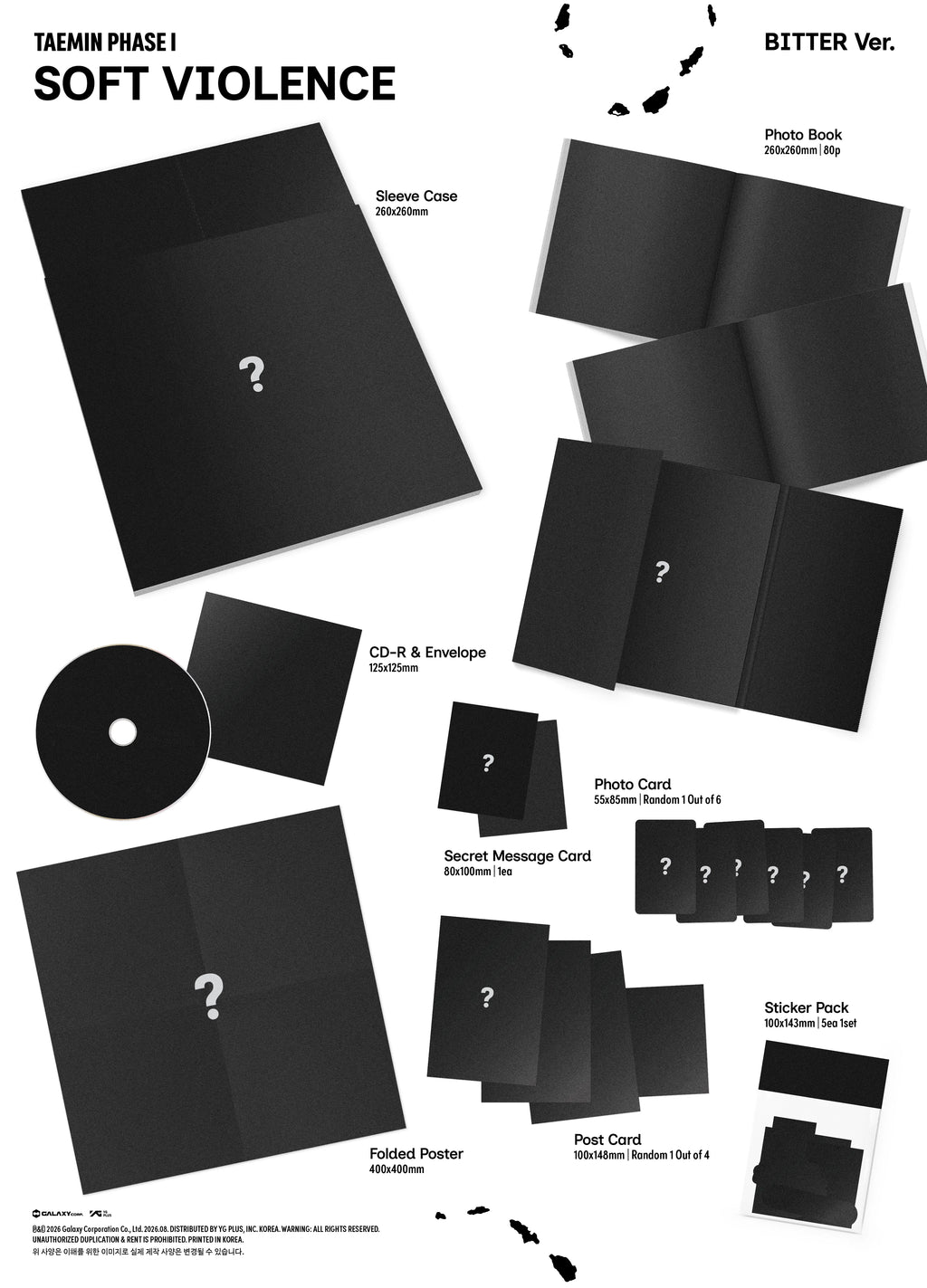 TAEMIN (SHINEE) - PHASE 1 : SOFT VIOLENCE (PHOTO BOOK VER.)