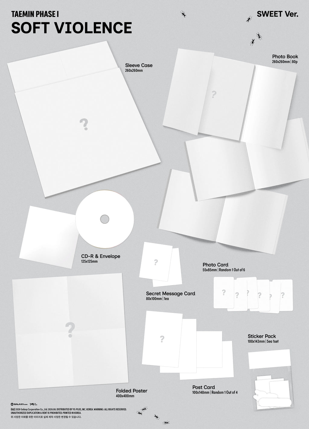TAEMIN (SHINEE) - PHASE 1 : SOFT VIOLENCE (PHOTO BOOK VER.)
