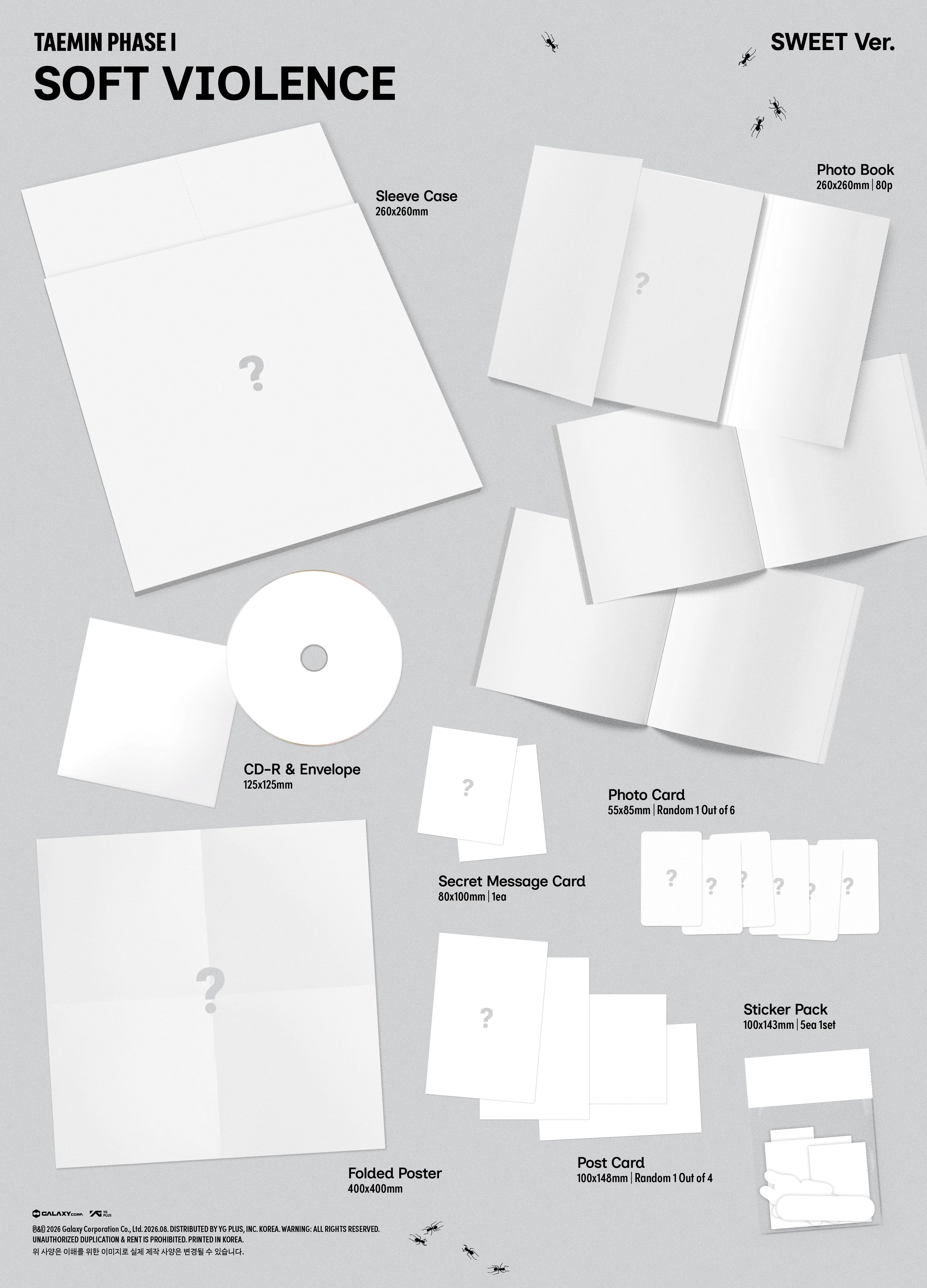 TAEMIN (SHINEE) - PHASE 1 : SOFT VIOLENCE (PHOTO BOOK VER.)
