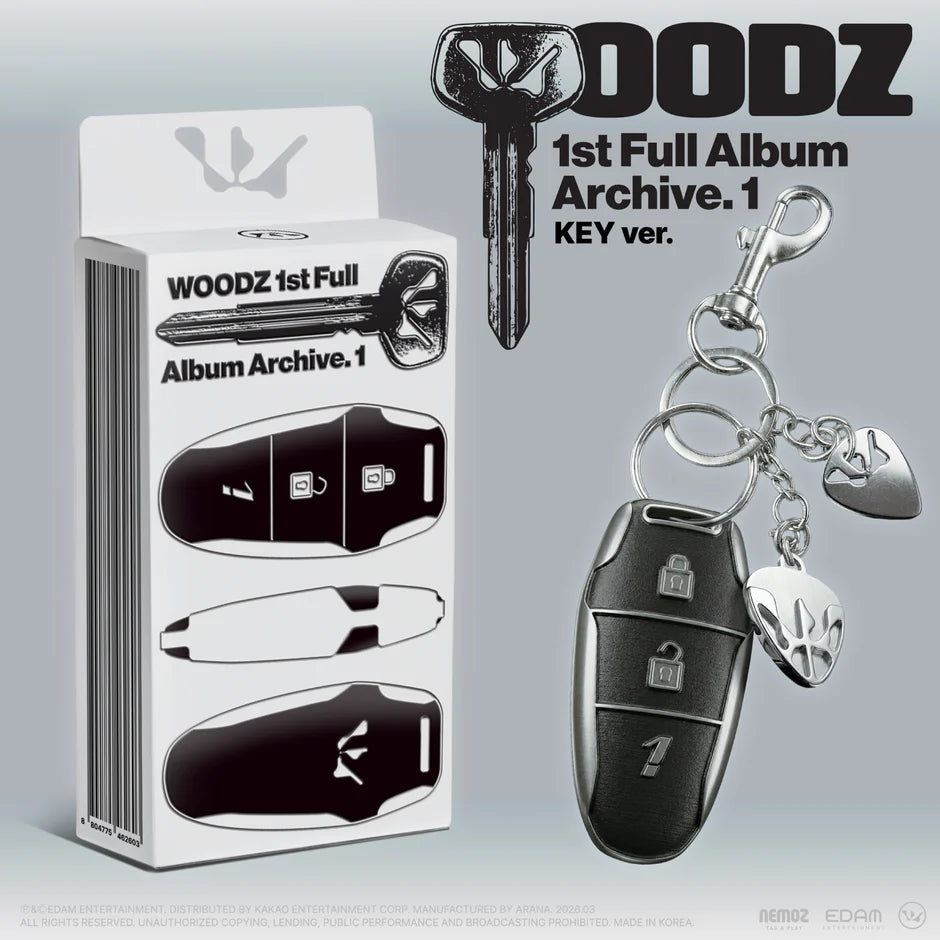 WOODZ - 1st Full Album [Archive. 1] Key -versio