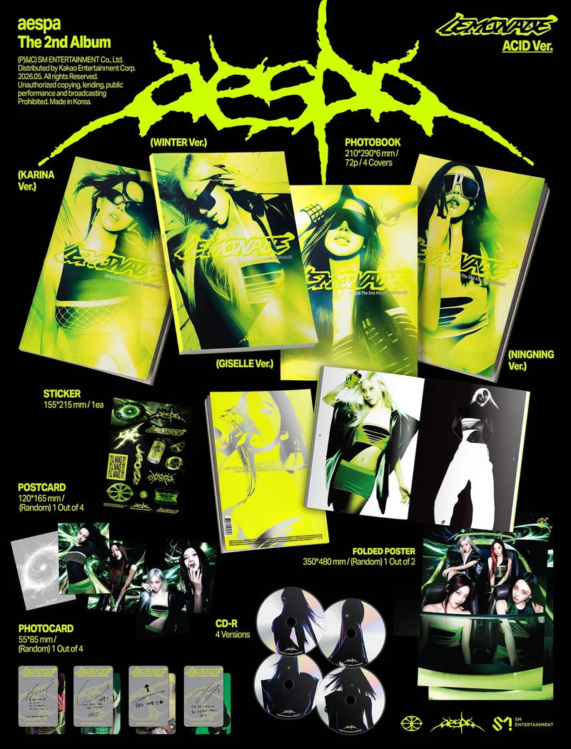 AESPA - LEMONADE (THE 2ND ALBUM) ACID