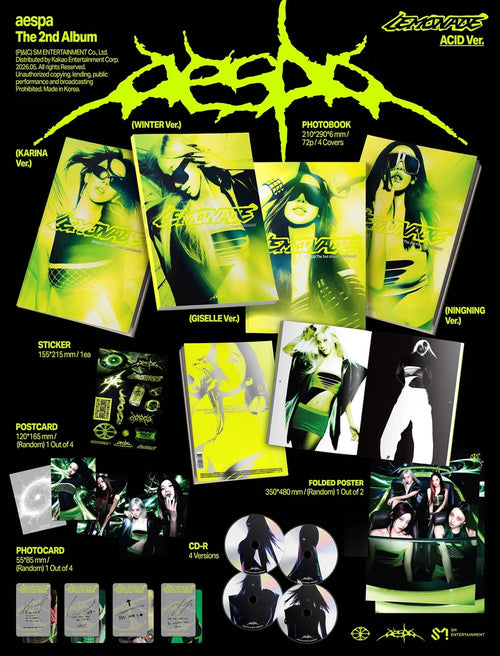 AESPA - LEMONADE (THE 2ND ALBUM) ACID