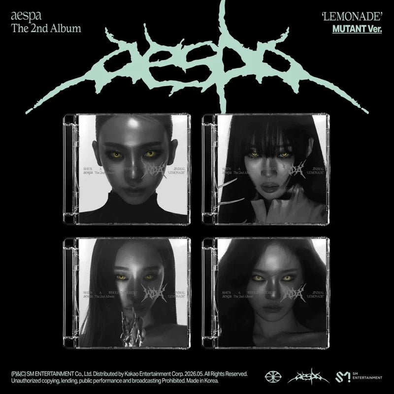AESPA - LEMONADE (THE 2ND ALBUM) MUTANT