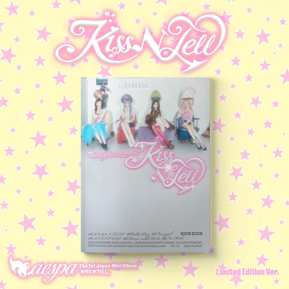 aespa - 1st Japan Mini Album [KISS N TELL] Limited Edition Ver.