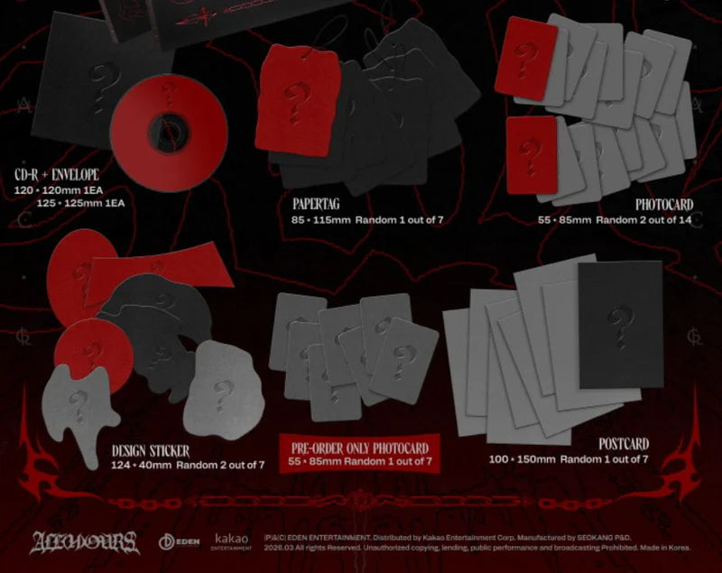 ALL(H)OURS - 5th Mini Album [NO DOUBT]