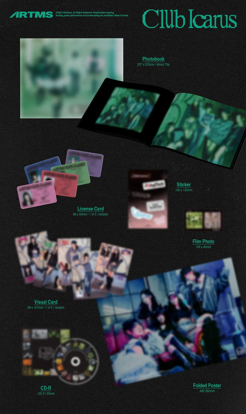 ARTMS - 1st Mini Album [Club Icarus]