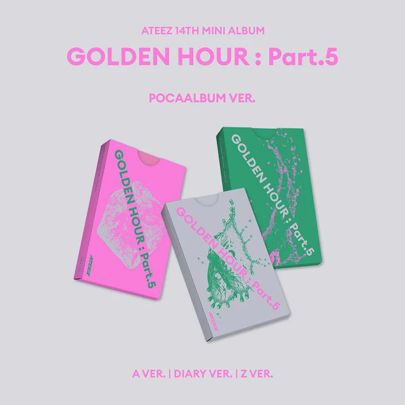 ATEEZ - GOLDEN HOUR : PART.5 (POCA ALBUM VER.)