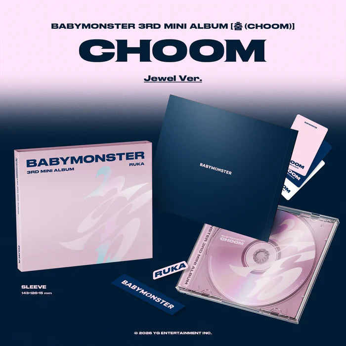 BABYMONSTER - 3rd MINI ALBUM [CHOOM] (Jewel Ver.)