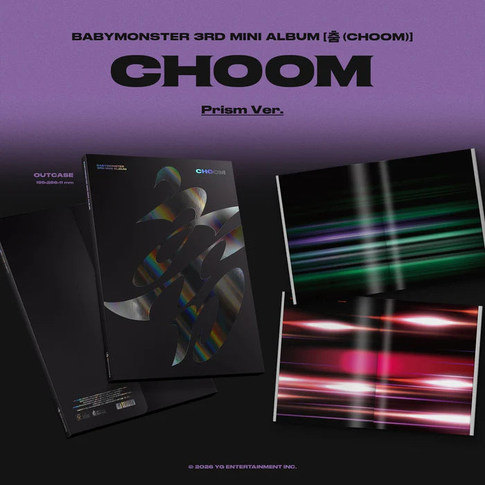 BABYMONSTER - 3rd MINI ALBUM [CHOOM]