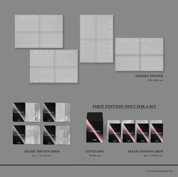 BLACKPINK – DEADLINE SILVER Ver. ROSÉ