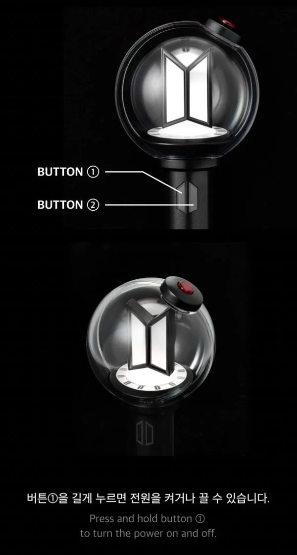 BTS - OFFICIAL LIGHT STICK VER.4 KEYRING