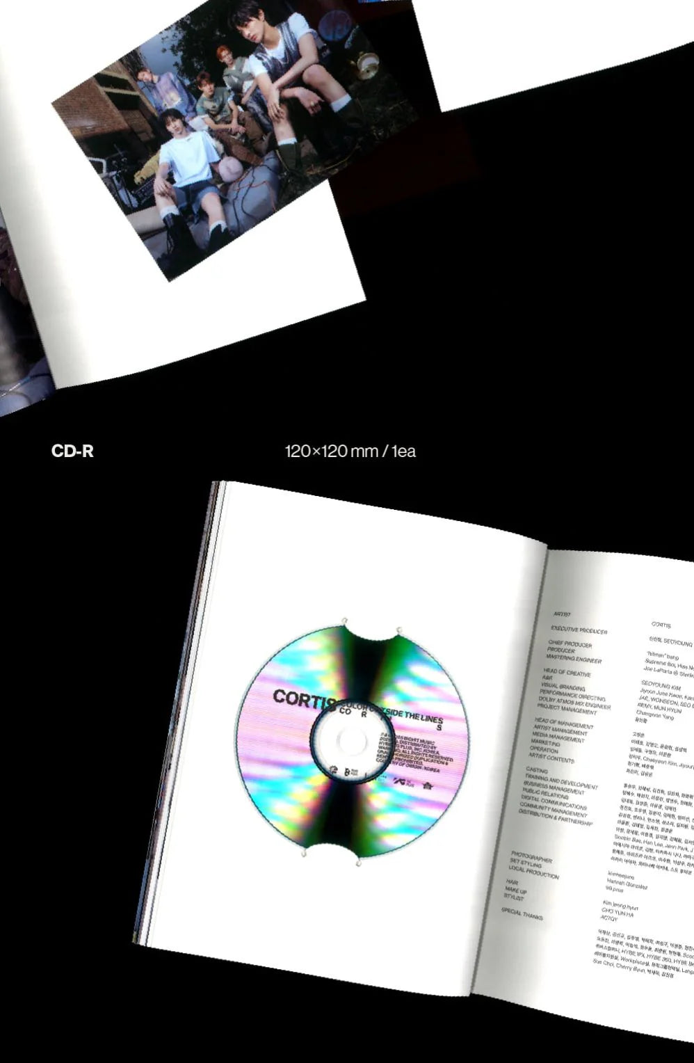 CORTIS 1st EP Album – Color Outside the Lines (CD)