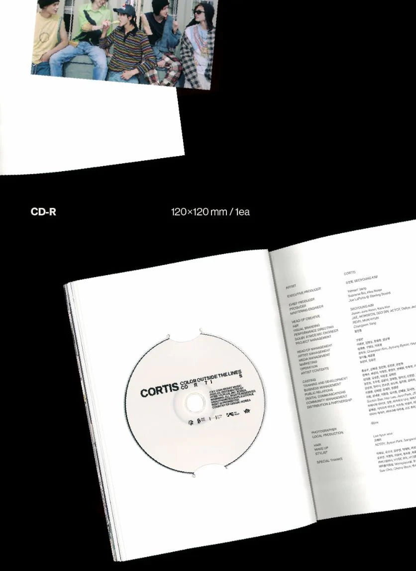 CORTIS 1st EP Album – Color Outside the Lines (CD)