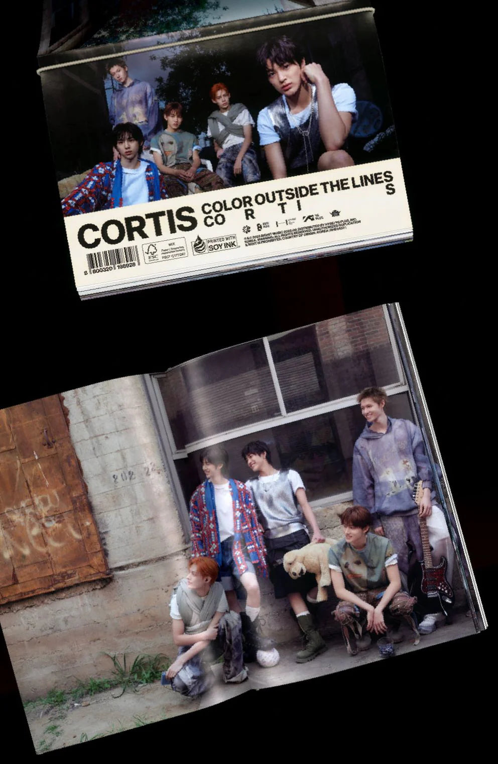 CORTIS 1st EP Album – Color Outside the Lines (CD)