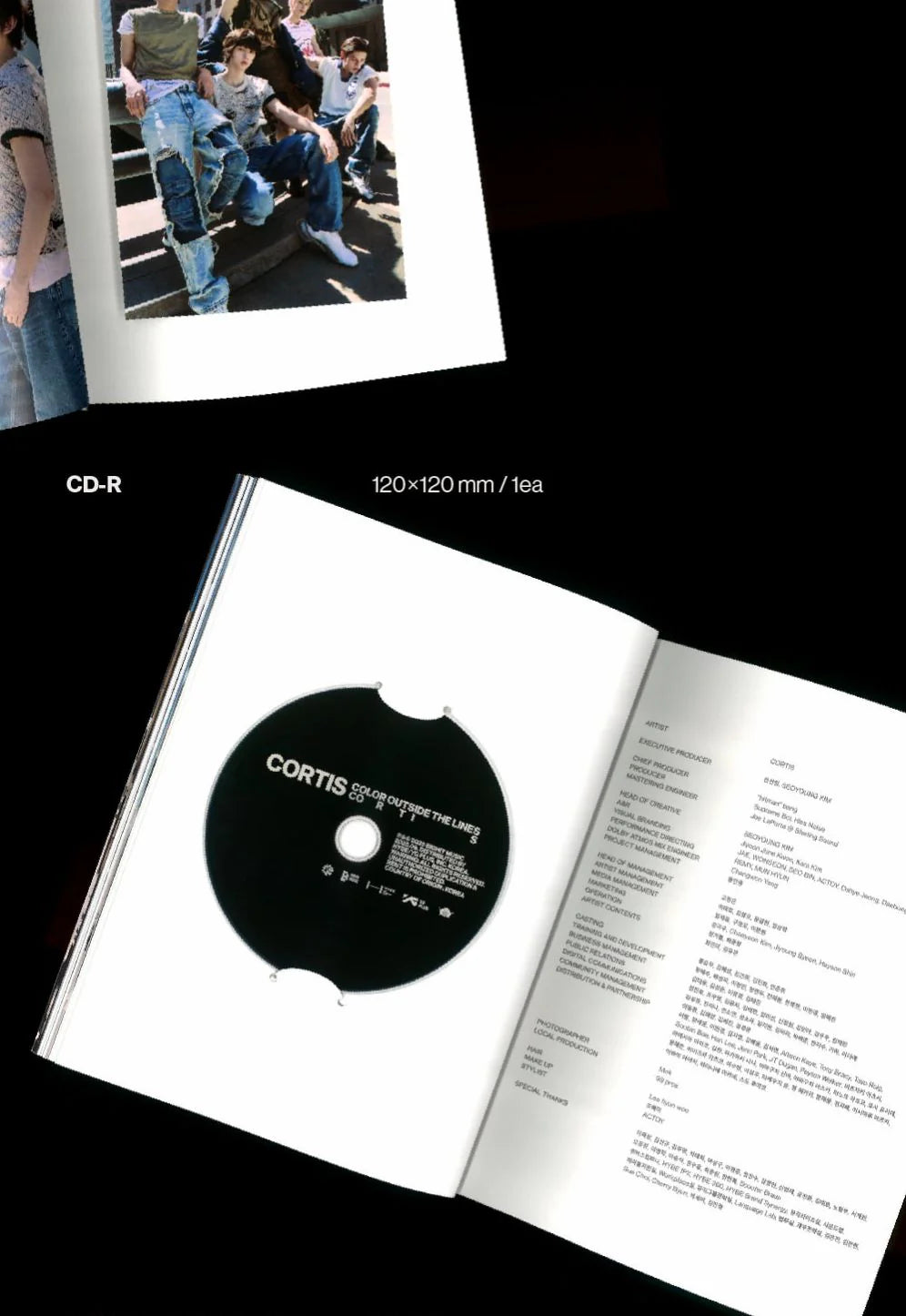 CORTIS 1st EP Album – Color Outside the Lines (CD)