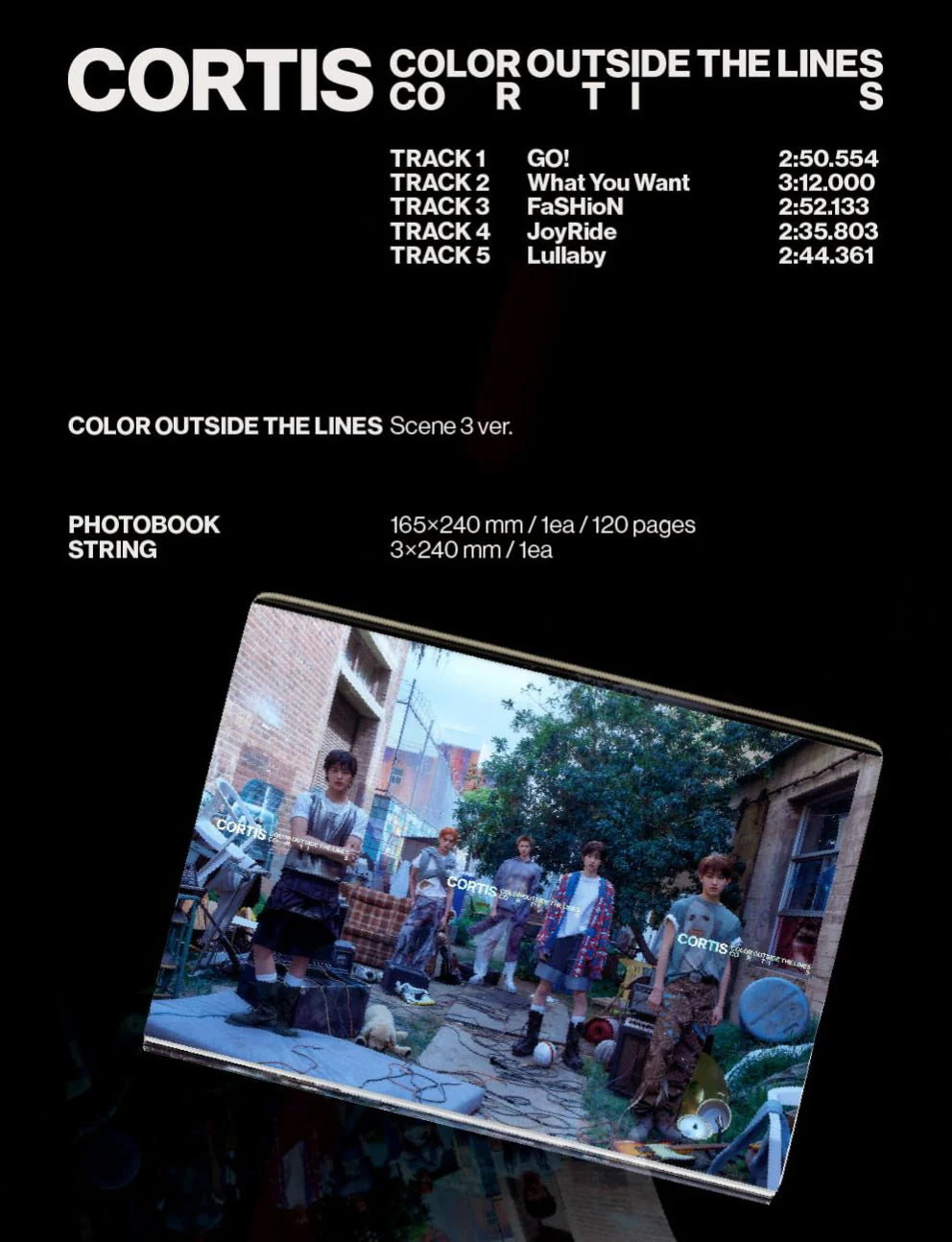 CORTIS 1st EP Album – Color Outside the Lines (CD)