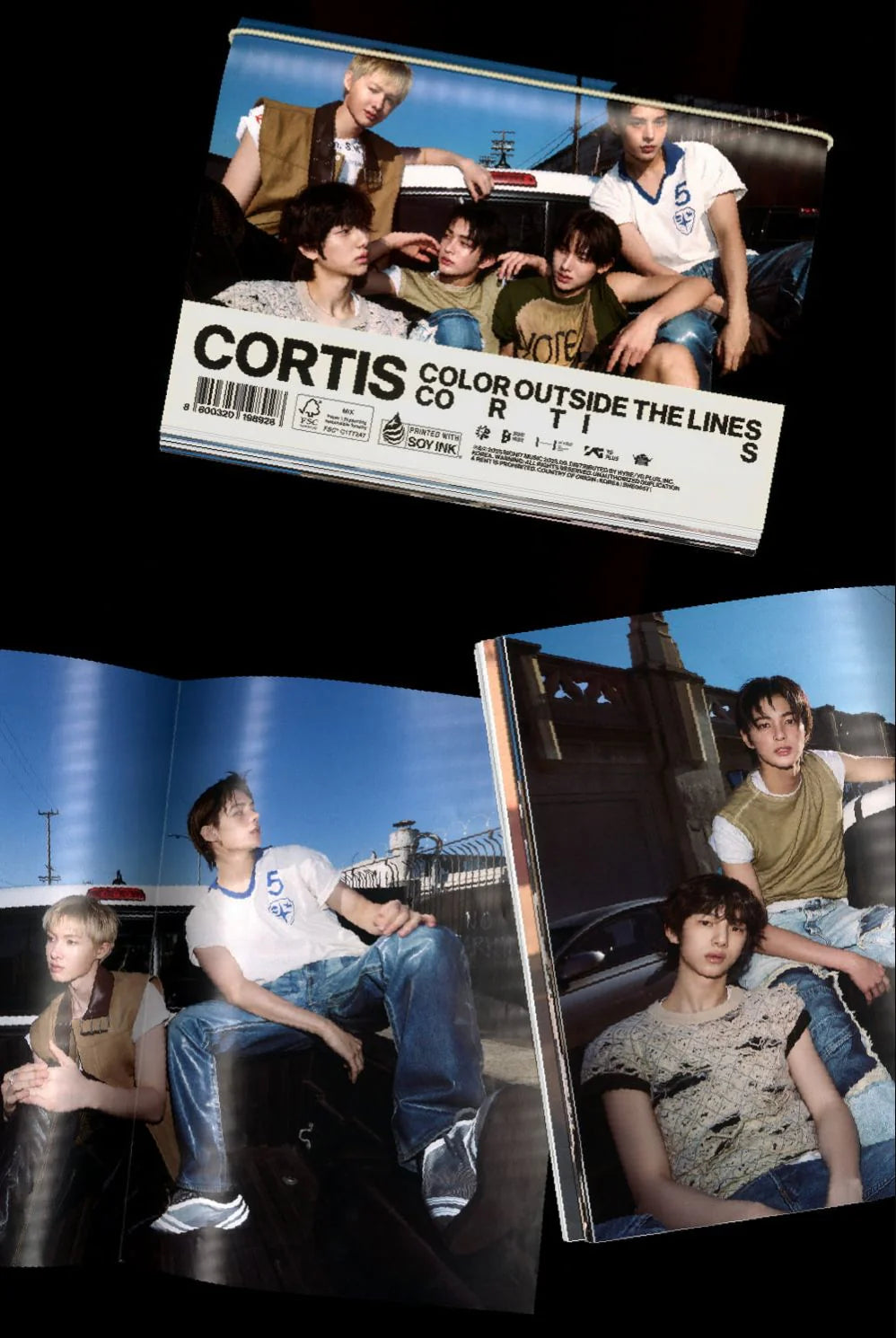 CORTIS 1st EP Album – Color Outside the Lines (CD)