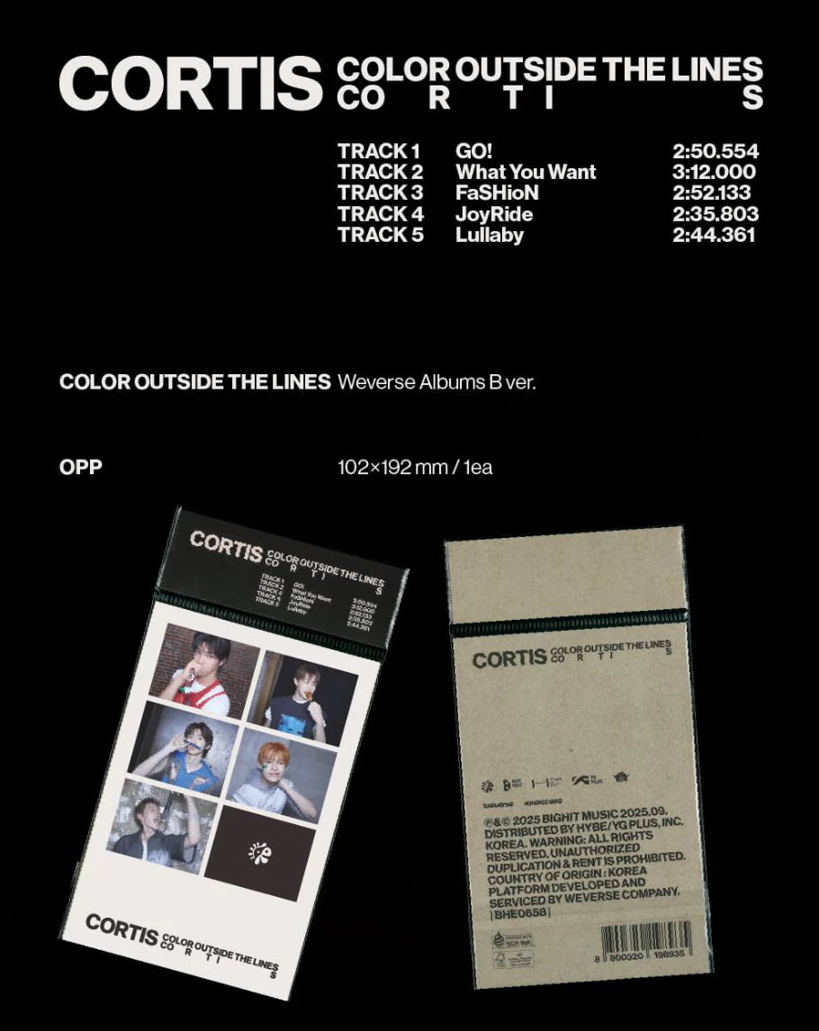 CORTIS 1st EP Album – Weverse ver.