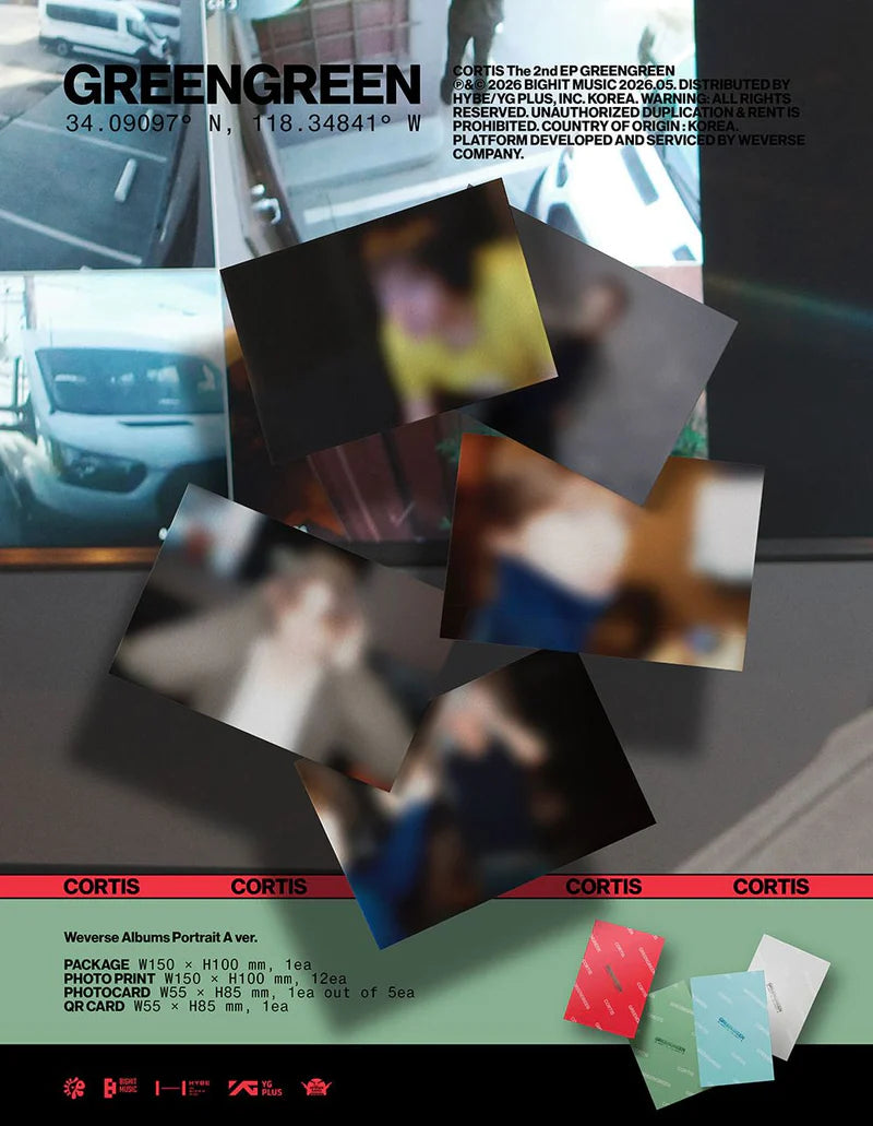 CORTIS - 2nd EP [GREENGREEN] Weverse Albums Ver.