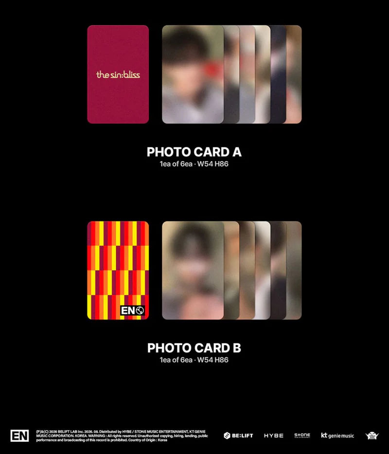 ENHYPEN - THE SIN: BLISS