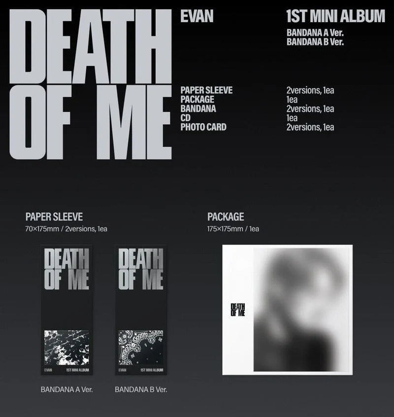 EVAN - DEATH OF ME (BANDANA VER.)