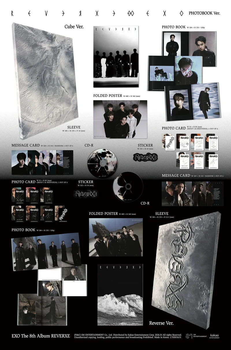 EXO - 8th Album [REVERXE] Photobook Ver.