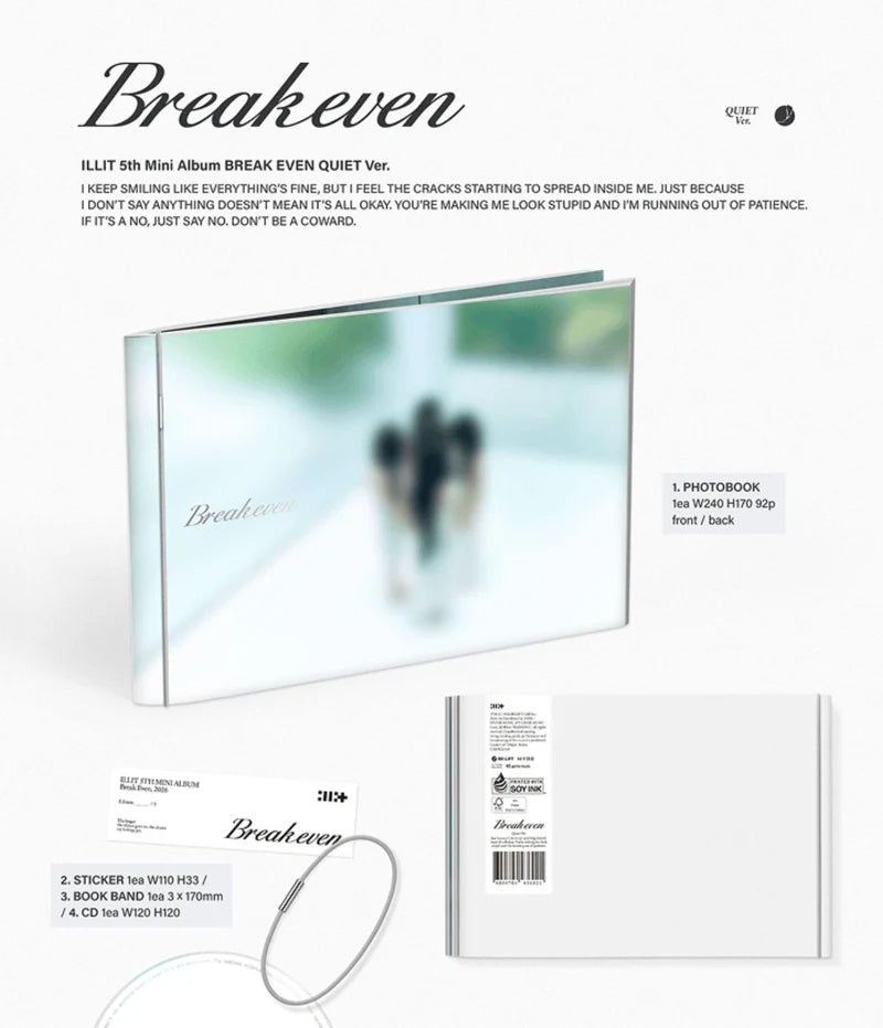 ILLIT - 5th Mini Album [BREAK EVEN]