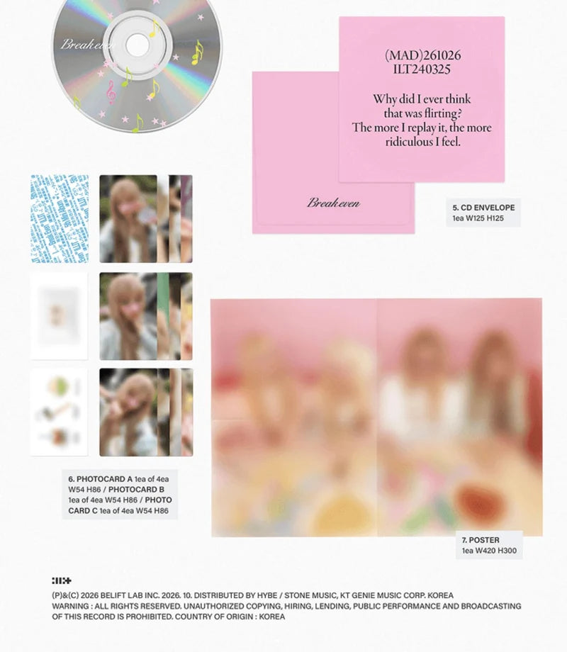 ILLIT - 5th Mini Album [BREAK EVEN]