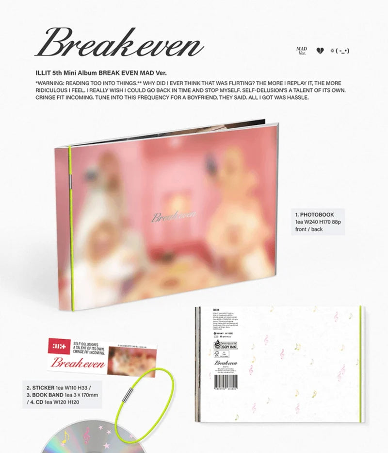 ILLIT - 5th Mini Album [BREAK EVEN]