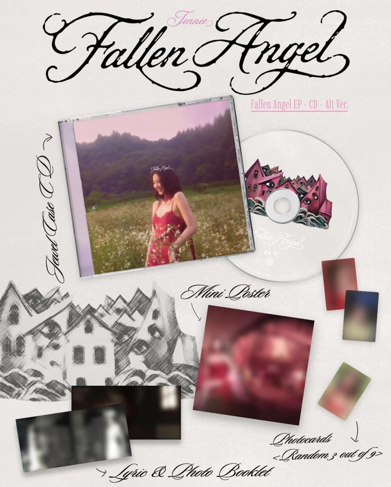 JENNIE (BLACKPINK) - FALLEN ANGEL (EP)