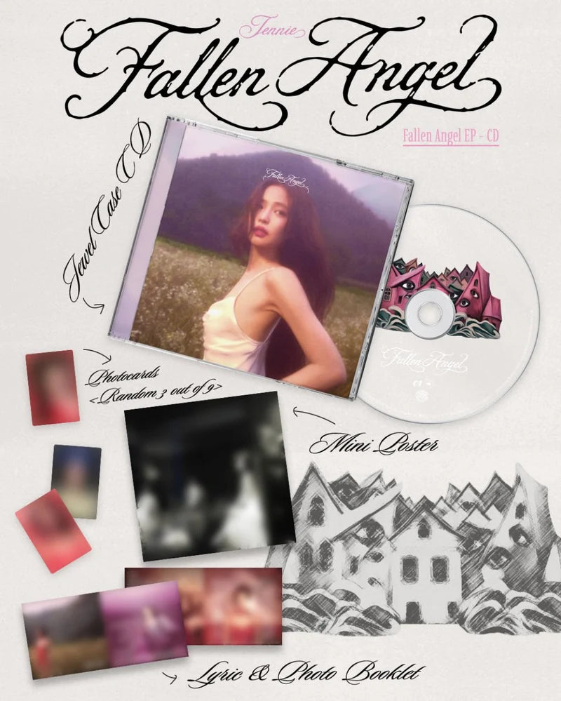JENNIE (BLACKPINK) - FALLEN ANGEL (EP)