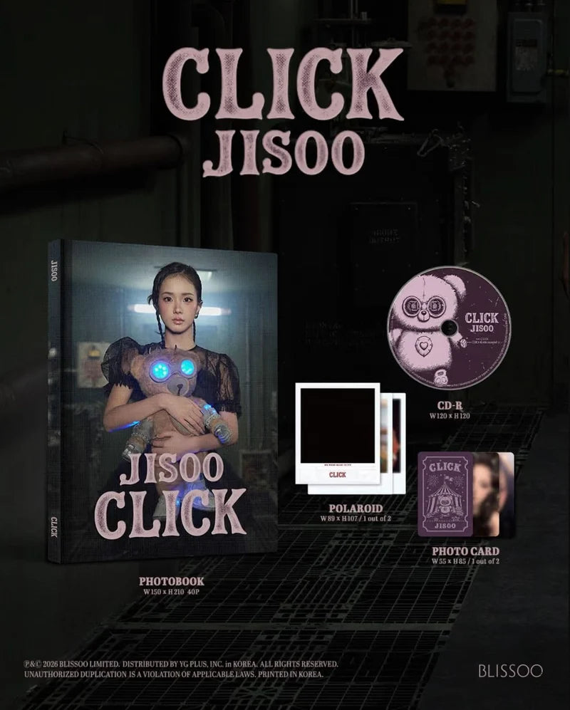 JISOO (BLACKPINK) - CLICK (PHOTOBOOK VER.)