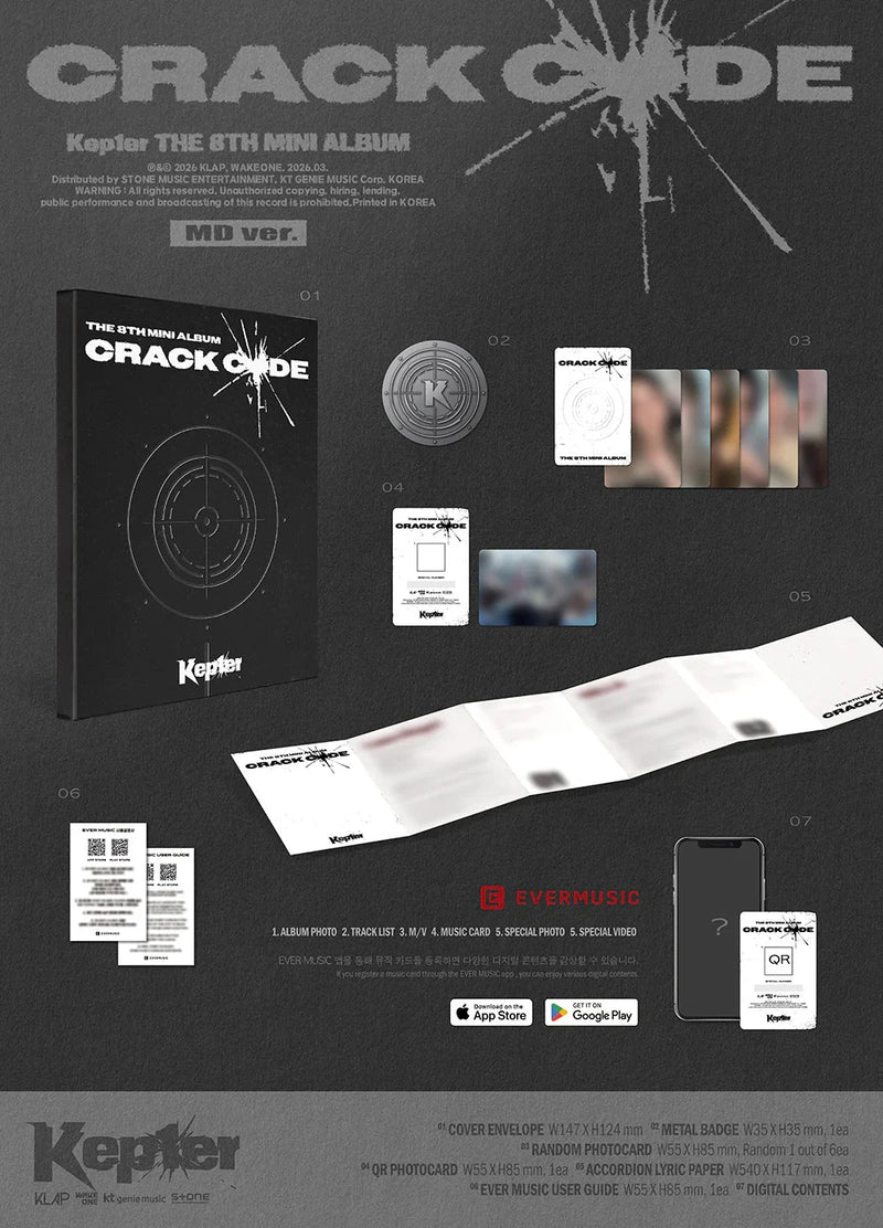 Kep1er - 8th Mini Album [CRACK CODE] MD Ver.