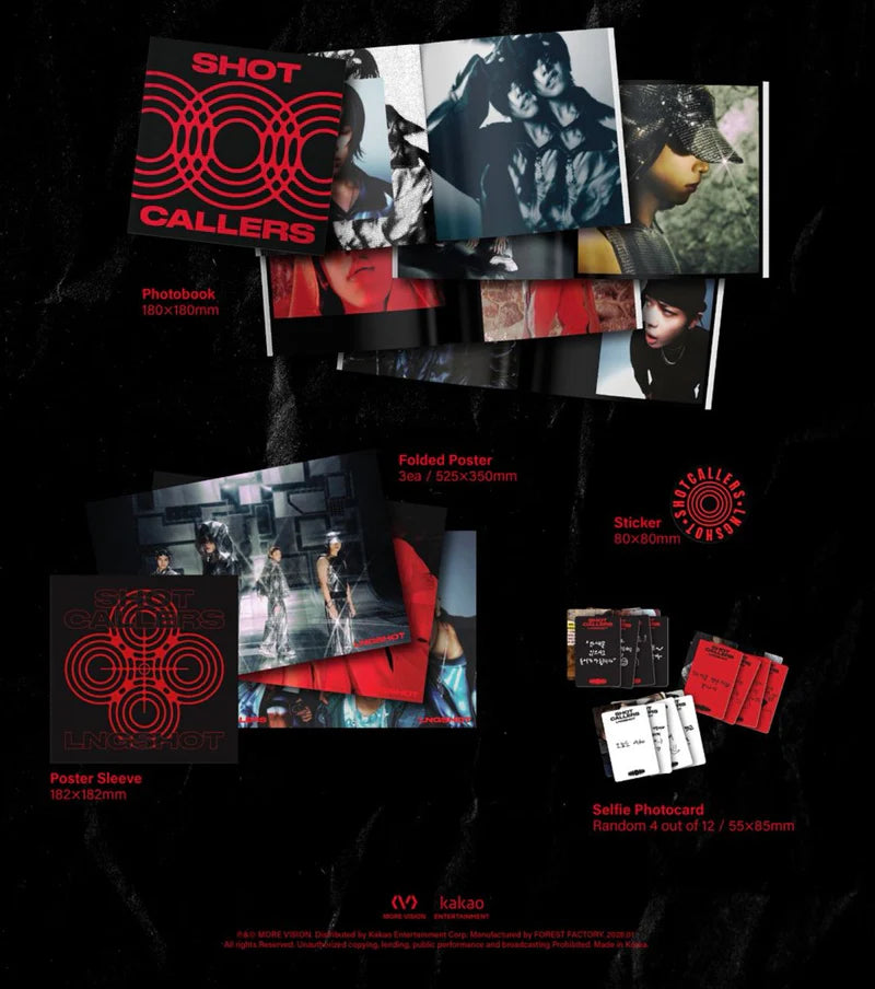 LNGSHOT - EP [SHOT CALLERS] Standard Ver.