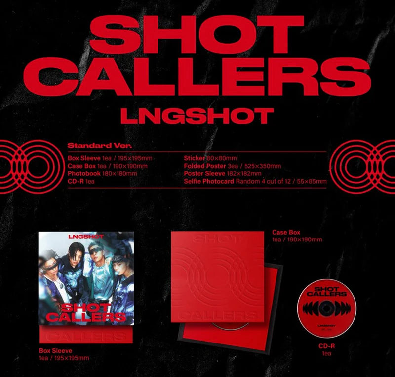 LNGSHOT - EP [SHOT CALLERS] Standard Ver.