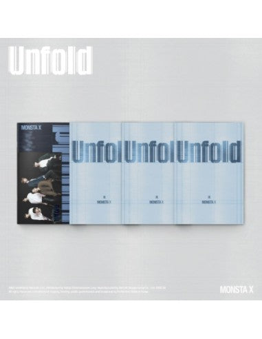 MONSTA X US Album - Unfold (Heartbreak Ver. / Thirst Ver. / Heal Ver. / Alive Ver.)