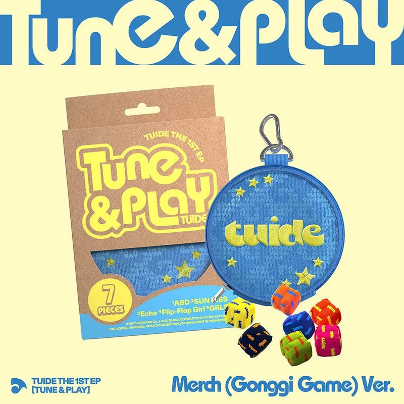 TUIDE - TUNE & PLAY (THE 1ST EP) (MERCH GONGGI GAME VER.)