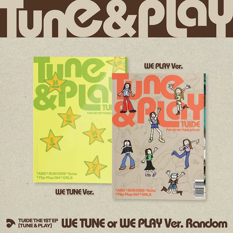 TUIDE - TUNE & PLAY (THE 1ST EP) (WE TUNE VER.)