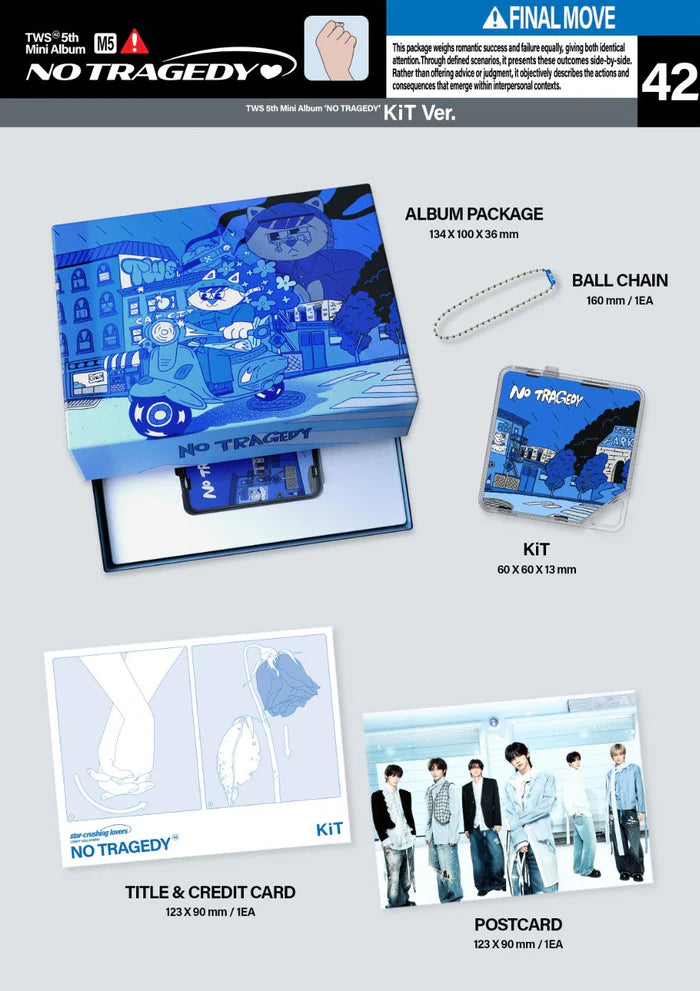 TWS - 5th Mini Album [NO TRAGEDY] (KiT Ver.)