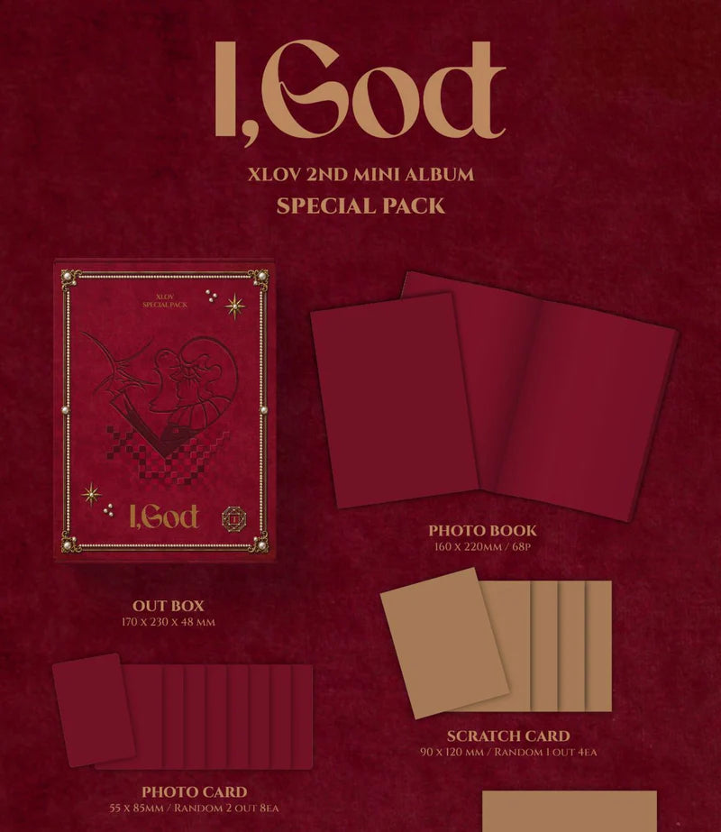 XLOV - I,GOD (SPECIAL PACK VER.)